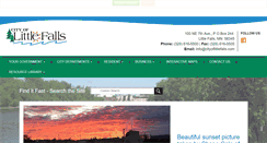 Desktop Screenshot of cityoflittlefalls.com